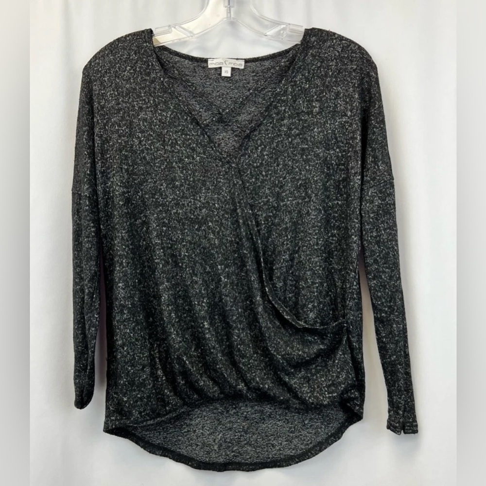 MOA MOA cross cross surplice top. Size M